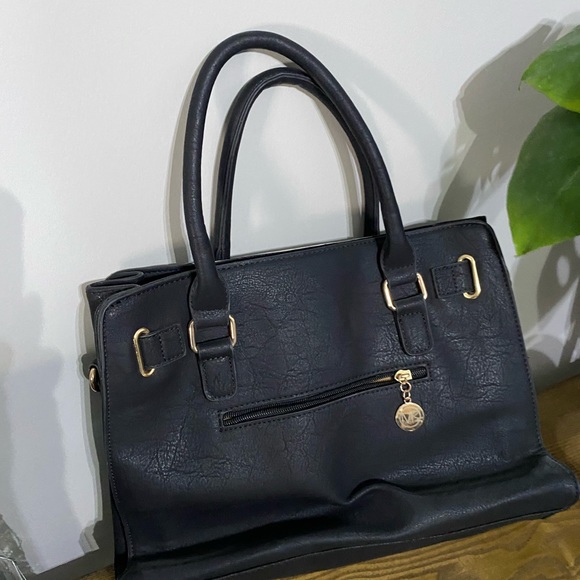 NWT Michael & Michelle Teal, Black, and White purse - Picture 8 of 13